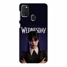 Чехлы Венсдей для Samsung Galaxy M21 (AlphaPrint - wednesday)