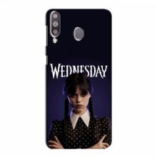 Чехлы Венсдей для Samsung Galaxy M30 (AlphaPrint - wednesday)