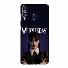 Чехлы Венсдей для Samsung Galaxy M40 (AlphaPrint - wednesday) Wednesday - купить на Floy.com.ua