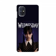 Чехлы Венсдей для Samsung Galaxy M51 (AlphaPrint - wednesday)