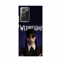 Чехлы Венсдей для Samsung Galaxy Note 20 Ultra (AlphaPrint - wednesday) Wednesday - купить на Floy.com.ua