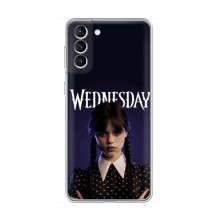 Чехлы Венсдей для Samsung Galaxy S21 (AlphaPrint - wednesday)