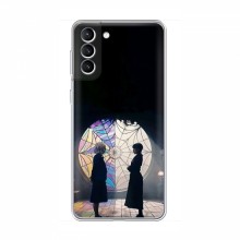Чехлы Венсдей для Samsung Galaxy S21 (AlphaPrint - wednesday) венсдей и энид - купить на Floy.com.ua