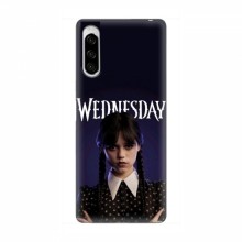 Чехлы Венсдей для Sony Xperia 10 II (AlphaPrint - wednesday) Wednesday - купить на Floy.com.ua