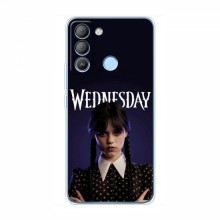 Чехлы Венсдей для TECNO Pop 5 LTE (AlphaPrint - wednesday) Wednesday - купить на Floy.com.ua
