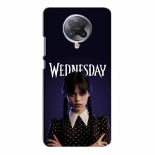 Чехлы Венсдей для Xiaomi Poco F2 Pro (AlphaPrint - wednesday) Wednesday - купить на Floy.com.ua