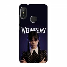 Чехлы Венсдей для Xiaomi Redmi 6 Pro (AlphaPrint - wednesday) Wednesday - купить на Floy.com.ua