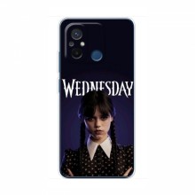Чехлы Венсдей для Xiaomi POCO C55 (AlphaPrint - wednesday) Wednesday - купить на Floy.com.ua