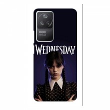 Чехлы Венсдей для Xiaomi POCO F4 (5G) (AlphaPrint - wednesday) Wednesday - купить на Floy.com.ua