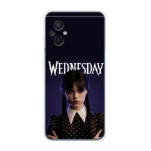 Чехлы Венсдей для Xiaomi POCO M5 (AlphaPrint - wednesday) Wednesday - купить на Floy.com.ua