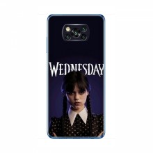 Чехлы Венсдей для Xiaomi POCO X3 (AlphaPrint - wednesday) Wednesday - купить на Floy.com.ua