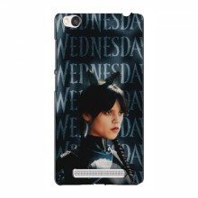 Чехлы Венсдей для Xiaomi Redmi 4A (AlphaPrint - wednesday) Венсдей с ушками - купить на Floy.com.ua