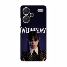 Чехлы Венсдей для Xiaomi Redmi Note 13 Pro Plus (AlphaPrint - wednesday) Wednesday - купить на Floy.com.ua