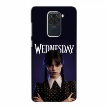 Чехлы Венсдей для Xiaomi Redmi Note 9 (AlphaPrint - wednesday) Wednesday - купить на Floy.com.ua