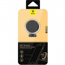 Держатель для телефона Baseus 360-degree Rotation Magnetic (Paste type) (SUGENT-NT0S) - купить на Floy.com.ua