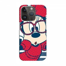 Эксклюзивный чехол для iPhone 14 Pro Max (AlphaPrint - Мультяшные) Маус в очках - купить на Floy.com.ua