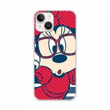 Эксклюзивный чехол для iPhone 16 Ultra (AlphaPrint - Мультяшные) Маус в очках - купить на Floy.com.ua