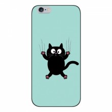 Эксклюзивный чехол для iPhone 6 / 6s (AlphaPrint - Мультяшные) Падающий кот - купить на Floy.com.ua