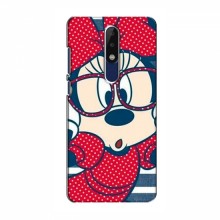 Эксклюзивный чехол для Nokia 5.1 Plus (X5) (AlphaPrint - Мультяшные) Маус в очках - купить на Floy.com.ua