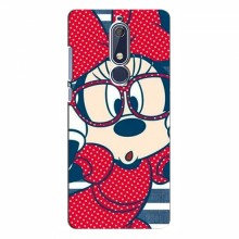 Эксклюзивный чехол для Nokia 5.1 (AlphaPrint - Мультяшные) Маус в очках - купить на Floy.com.ua