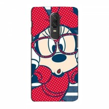 Эксклюзивный чехол для OnePlus 6 (AlphaPrint - Мультяшные) Маус в очках - купить на Floy.com.ua