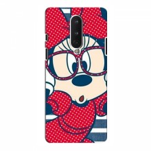 Эксклюзивный чехол для OnePlus 8 (AlphaPrint - Мультяшные) Маус в очках - купить на Floy.com.ua