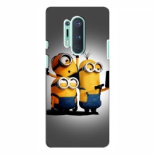 Эксклюзивный чехол для OnePlus 8 Pro (AlphaPrint - Мультяшные) Селфи Миньонов - купить на Floy.com.ua
