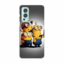 Эксклюзивный чехол для OnePlus Nord 2 (AlphaPrint - Мультяшные) Селфи Миньонов - купить на Floy.com.ua