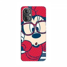 Эксклюзивный чехол для OnePlus Nord N20 (AlphaPrint - Мультяшные) Маус в очках - купить на Floy.com.ua