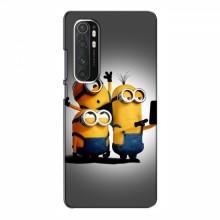 Эксклюзивный чехол для Xiaomi Mi Note 10 Lite (AlphaPrint - Мультяшные) Селфи Миньонов - купить на Floy.com.ua