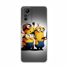Эксклюзивный чехол для Xiaomi Redmi Note 12s (AlphaPrint - Мультяшные) Селфи Миньонов - купить на Floy.com.ua