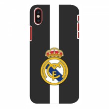ФК Реал Мадрид чехлы для iPhone X (AlphaPrint) Лого Real - купить на Floy.com.ua
