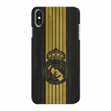 ФК Реал Мадрид чехлы для iPhone Xs Max (AlphaPrint) Стильный Реал Мадрид - купить на Floy.com.ua