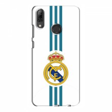 ФК Реал Мадрид чехлы для Huawei P Smart 2019 (AlphaPrint) Real Madrid на белом - купить на Floy.com.ua