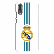 ФК Реал Мадрид чехлы для Huawei P20 (AlphaPrint) Real Madrid на белом - купить на Floy.com.ua