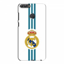 ФК Реал Мадрид чехлы для Huawei Y7 Prime 2018 (AlphaPrint) Real Madrid на белом - купить на Floy.com.ua