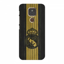 ФК Реал Мадрид чехлы для Motorola MOTO E7 Plus (AlphaPrint) Стильный Реал Мадрид - купить на Floy.com.ua