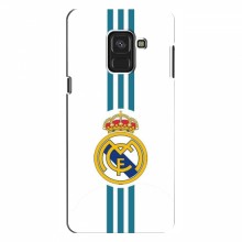 ФК Реал Мадрид чехлы для Samsung A8, A8 2018, A530F (AlphaPrint) Real Madrid на белом - купить на Floy.com.ua