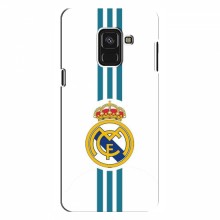 ФК Реал Мадрид чехлы для Samsung A8 Plus , A8 Plus 2018, A730F (AlphaPrint) Real Madrid на белом - купить на Floy.com.ua