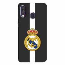 ФК Реал Мадрид чехлы для Samsung Galaxy A40 2019 (A405F) (AlphaPrint) Лого Real - купить на Floy.com.ua