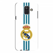 ФК Реал Мадрид чехлы для Samsung A6 2018, A600F (AlphaPrint) Real Madrid на белом - купить на Floy.com.ua