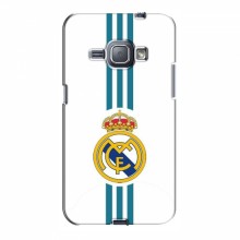 ФК Реал Мадрид чехлы для Samsung J1 2016, J120, J120F (AlphaPrint) Real Madrid на белом - купить на Floy.com.ua