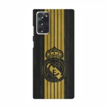 ФК Реал Мадрид чехлы для Samsung Galaxy Note 20 (AlphaPrint) Стильный Реал Мадрид - купить на Floy.com.ua