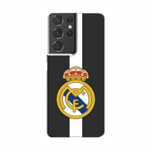 ФК Реал Мадрид чехлы для Samsung Galaxy S21 Plus (AlphaPrint) Лого Real - купить на Floy.com.ua