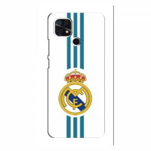 ФК Реал Мадрид чехлы для Xiaomi Redmi 10A (AlphaPrint) Real Madrid на белом - купить на Floy.com.ua