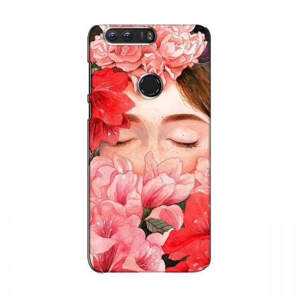 Чехлы (ART) Цветы на Huawei Honor 8 (VPrint)