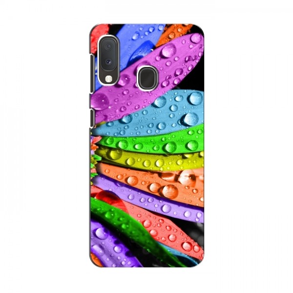 Чехлы (ART) Цветы на Samsung Galaxy A20e (VPrint)