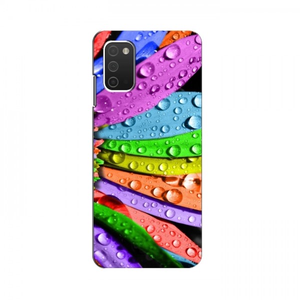 Чехлы (ART) Цветы на Samsung Galaxy A03s (VPrint)