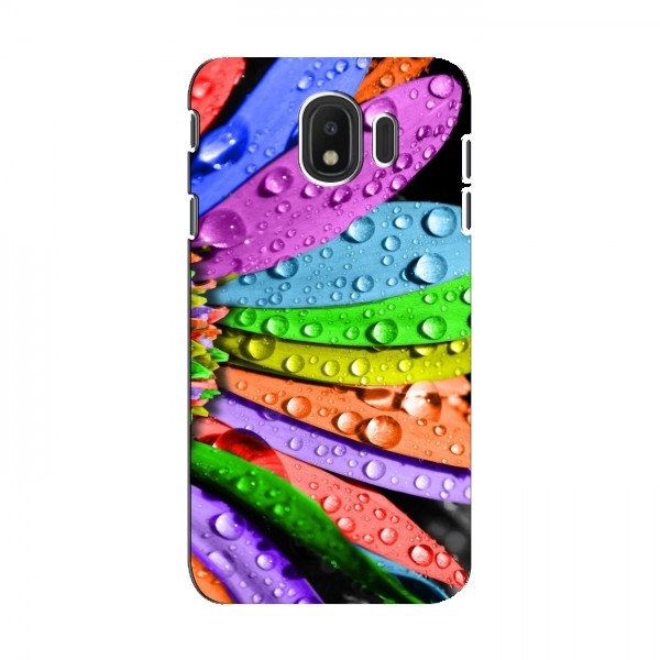 Чехлы (ART) Цветы на Samsung J4 2018 (VPrint)