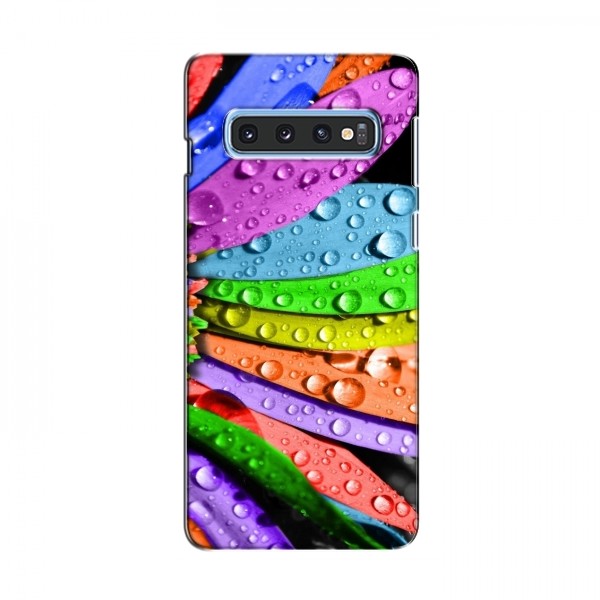 Чехлы (ART) Цветы на Samsung S10e (VPrint)